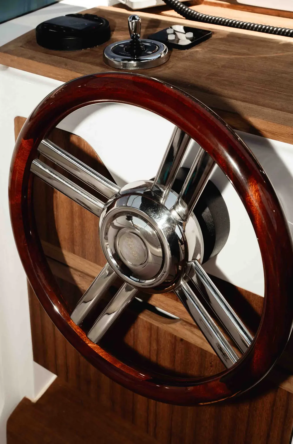 Hands on the wheel